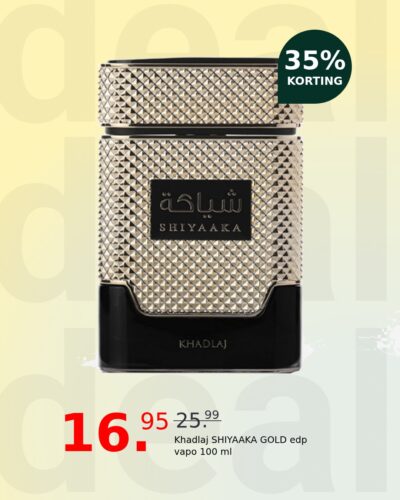 Khadlaj SHIYAAKA GOLD edp vapo 100 ml