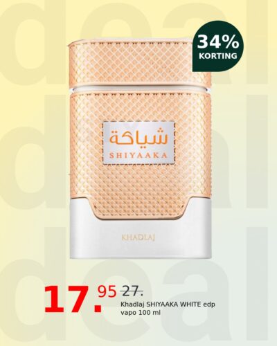 Khadlaj SHIYAAKA WHITE edp vapo 100 ml