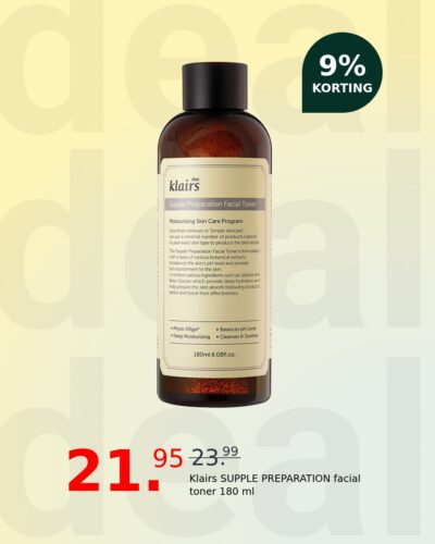 Klairs SUPPLE PREPARATION facial toner 180 ml