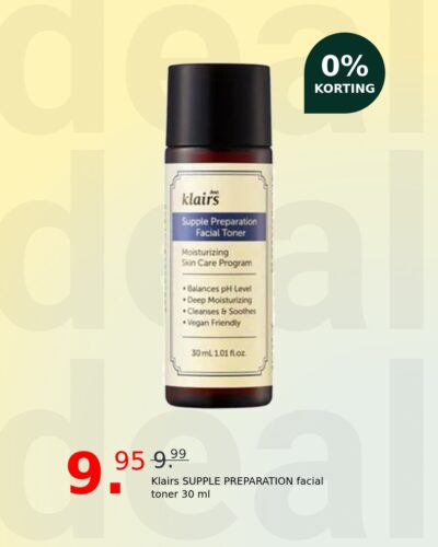 Klairs SUPPLE PREPARATION facial toner 30 ml