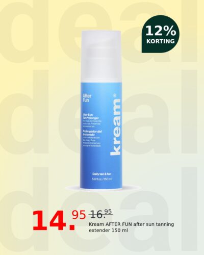 Kream AFTER FUN after sun tanning extender 150 ml