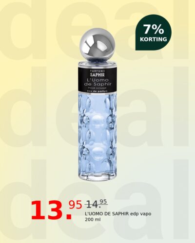 L'UOMO DE SAPHIR edp vapo 200 ml