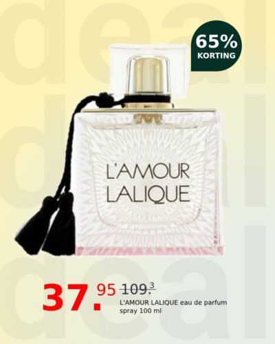 L'AMOUR LALIQUE eau de parfum spray 100 ml