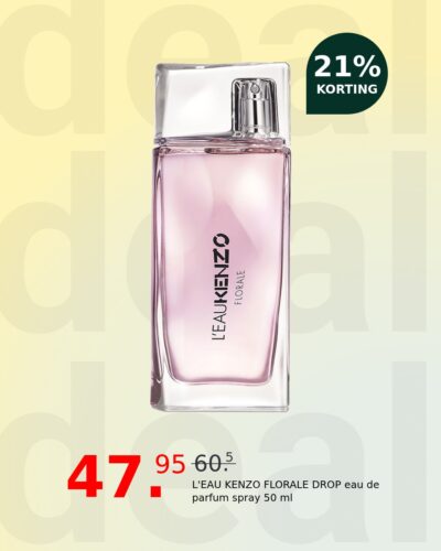 L'EAU KENZO FLORALE DROP eau de parfum spray 50 ml