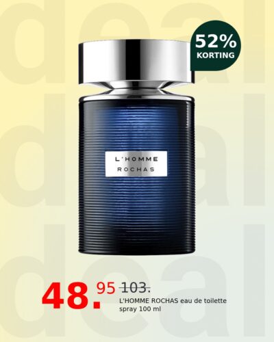 L'HOMME ROCHAS eau de toilette spray 100 ml