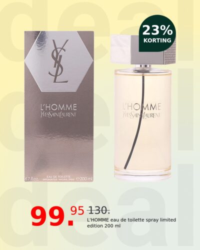 L'HOMME eau de toilette spray limited edition 200 ml