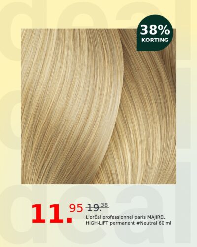 L'orÉal professionnel paris MAJIREL HIGH-LIFT permanent #Neutral 60 ml