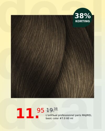 L'orÉal professionnel paris MAJIREL basic color #7.0 60 ml