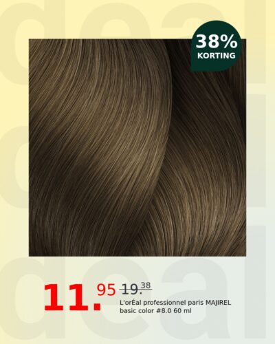 L'orÉal professionnel paris MAJIREL basic color #8.0 60 ml