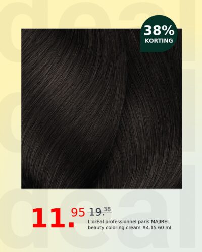 L'orÉal professionnel paris MAJIREL beauty coloring cream #4.15 60 ml