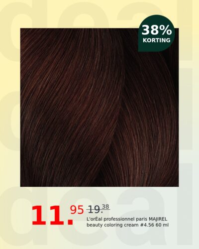 L'orÉal professionnel paris MAJIREL beauty coloring cream #4.56 60 ml