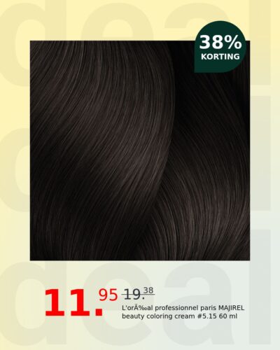 L'orÉal professionnel paris MAJIREL beauty coloring cream #5.15 60 ml