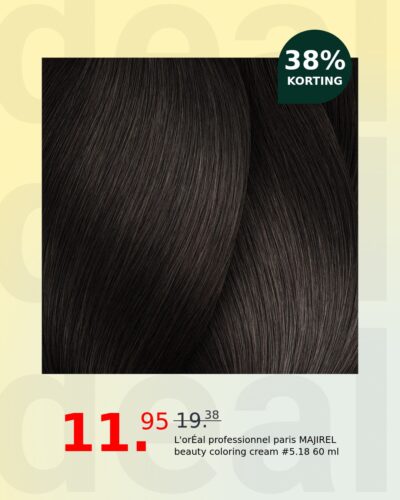 L'orÉal professionnel paris MAJIREL beauty coloring cream #5.18 60 ml