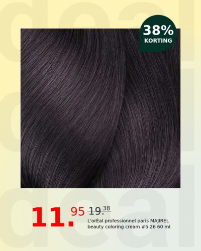 L'orÉal professionnel paris MAJIREL beauty coloring cream #5.26 60 ml