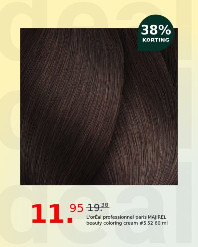 L'orÉal professionnel paris MAJIREL beauty coloring cream #5.52 60 ml