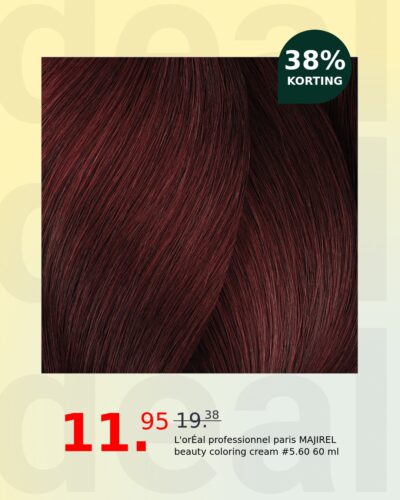 L'orÉal professionnel paris MAJIREL beauty coloring cream #5.60 60 ml
