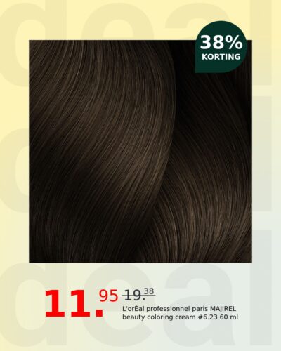 L'orÉal professionnel paris MAJIREL beauty coloring cream #6.23 60 ml