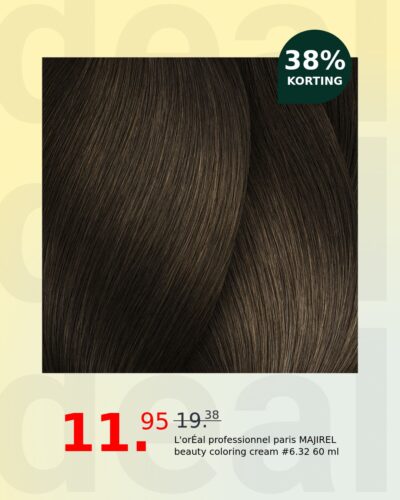 L'orÉal professionnel paris MAJIREL beauty coloring cream #6.32 60 ml