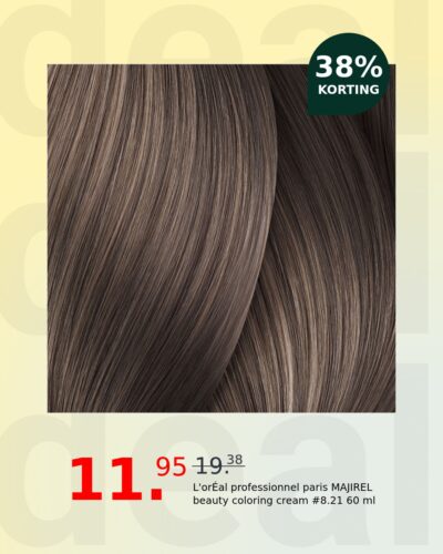 L'orÉal professionnel paris MAJIREL beauty coloring cream #8.21 60 ml