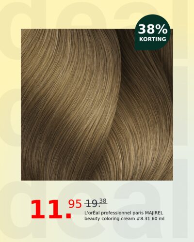 L'orÉal professionnel paris MAJIREL beauty coloring cream #8.31 60 ml