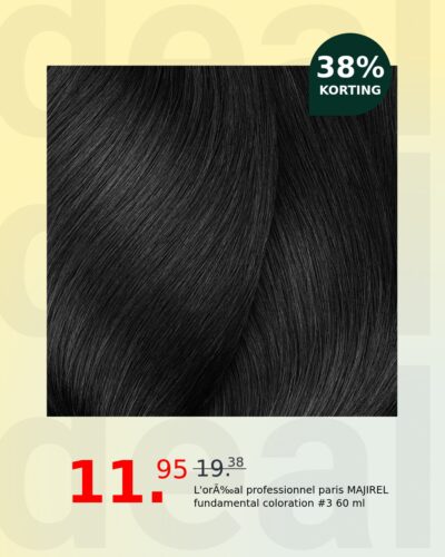 L'orÉal professionnel paris MAJIREL fundamental coloration #3 60 ml