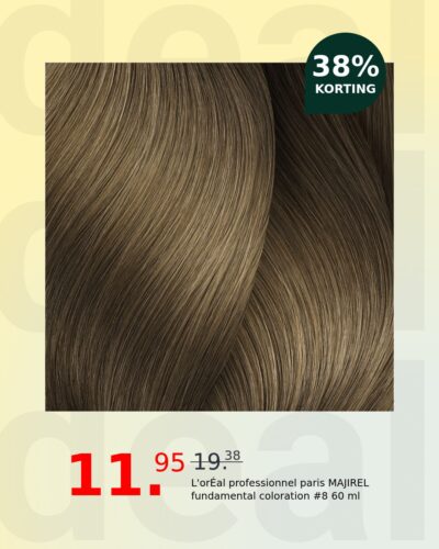 L'orÉal professionnel paris MAJIREL fundamental coloration #8 60 ml