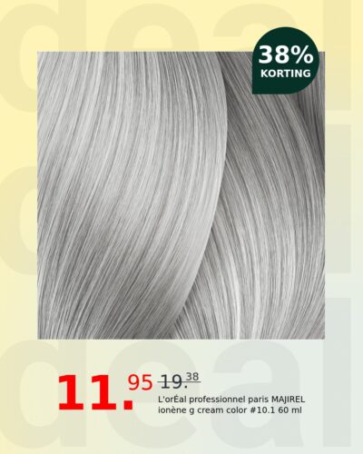 L'orÉal professionnel paris MAJIREL ionène g cream color #10.1 60 ml