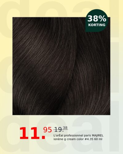 L'orÉal professionnel paris MAJIREL ionène g cream color #4.35 60 ml