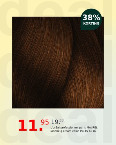 L'orÉal professionnel paris MAJIREL ionène g cream color #4.45 60 ml