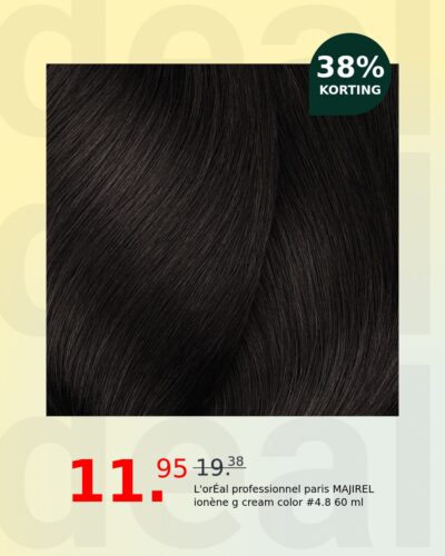 L'orÉal professionnel paris MAJIREL ionène g cream color #4.8 60 ml