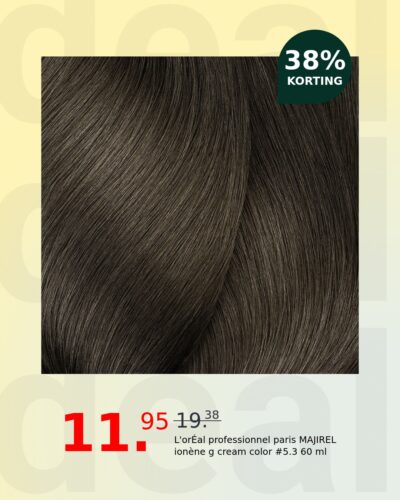 L'orÉal professionnel paris MAJIREL ionène g cream color #5.3 60 ml