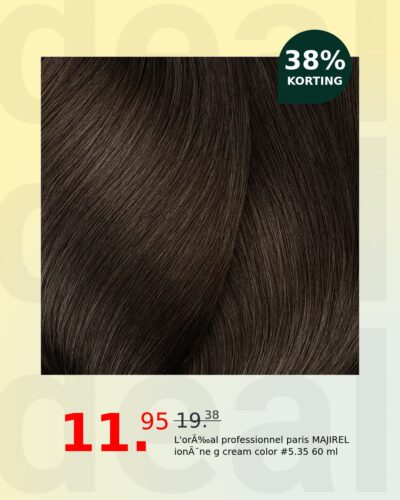 L'orÉal professionnel paris MAJIREL ionène g cream color #5.35 60 ml