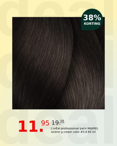 L'orÉal professionnel paris MAJIREL ionène g cream color #5.8 60 ml