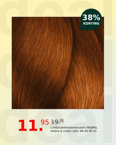 L'orÉal professionnel paris MAJIREL ionène g cream color #6.45 60 ml