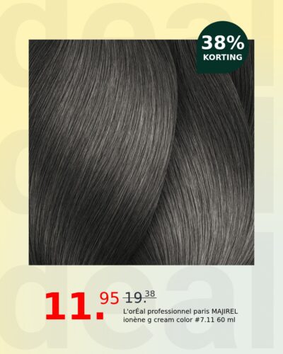 L'orÉal professionnel paris MAJIREL ionène g cream color #7.11 60 ml