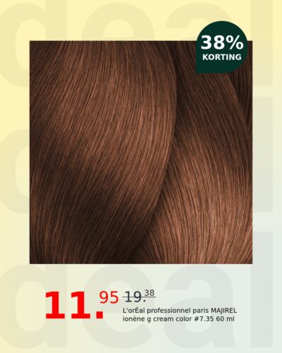 L'orÉal professionnel paris MAJIREL ionène g cream color #7.35 60 ml