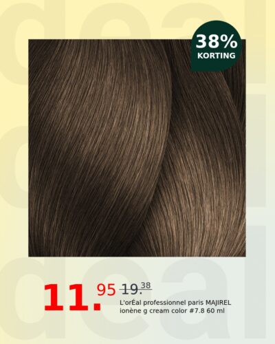 L'orÉal professionnel paris MAJIREL ionène g cream color #7.8 60 ml