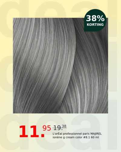 L'orÉal professionnel paris MAJIREL ionène g cream color #8.1 60 ml