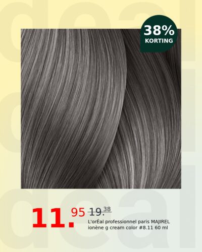 L'orÉal professionnel paris MAJIREL ionène g cream color #8.11 60 ml
