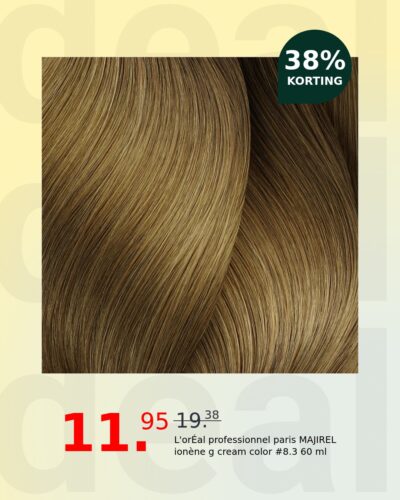 L'orÉal professionnel paris MAJIREL ionène g cream color #8.3 60 ml