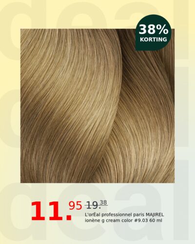 L'orÉal professionnel paris MAJIREL ionène g cream color #9.03 60 ml