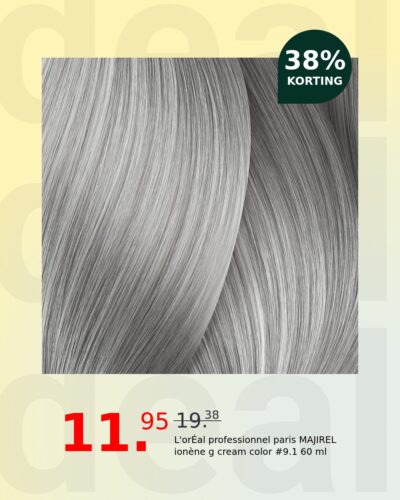 L'orÉal professionnel paris MAJIREL ionène g cream color #9.1 60 ml