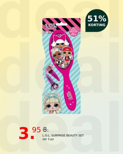 L.O.L. SURPRISE BEAUTY SET set 3 pz