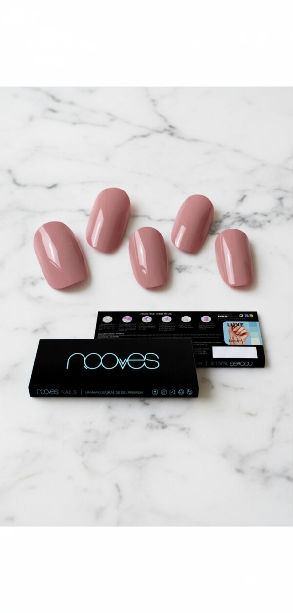 Nooves GEL NAILS dusty rose premium glam #cat eye 20 u