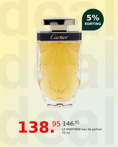 LA PANTHÈRE eau de parfum 75 ml