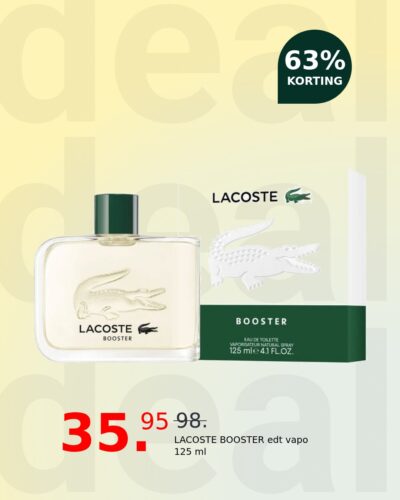 LACOSTE BOOSTER edt vapo 125 ml