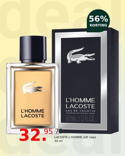 LACOSTE L'HOMME edt vapo 50 ml