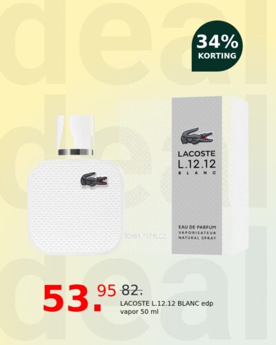 LACOSTE L.12.12 BLANC edp vapor 50 ml