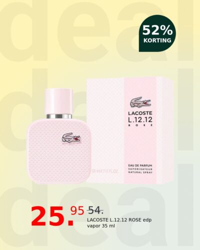 LACOSTE L.12.12 ROSE edp vapor 35 ml