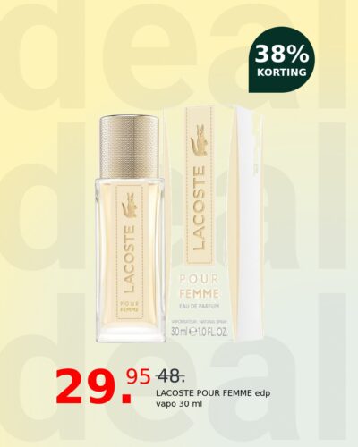 LACOSTE POUR FEMME edp vapo 30 ml